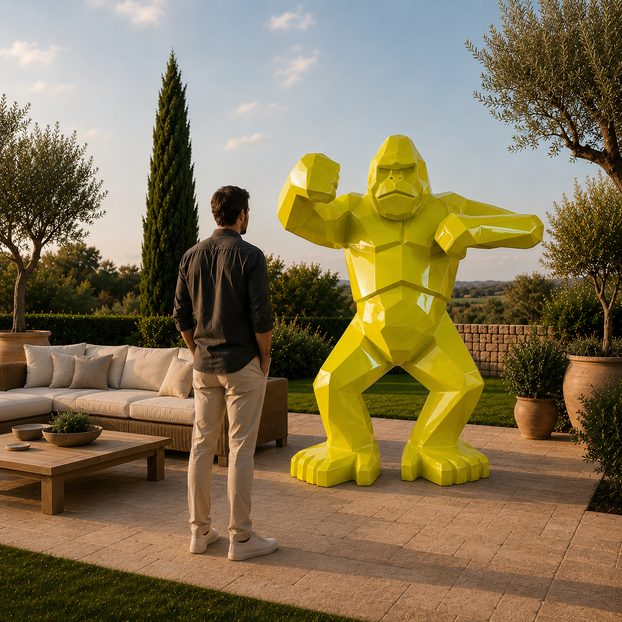 Kongari-collection-Jaune-Helios-Laque-haute-brillance_H200cm_mise_en_situation-1