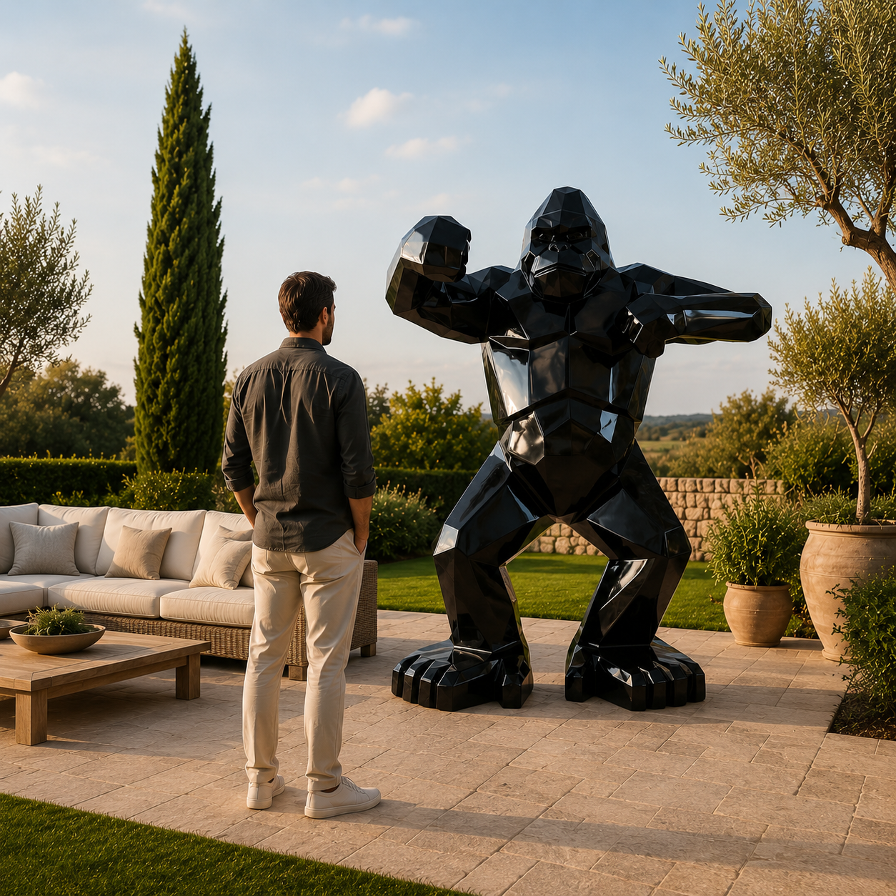 Kongari-collection-Noir-Onyx-Laque-haute-brillance_H200cm_mise-en-situation-1